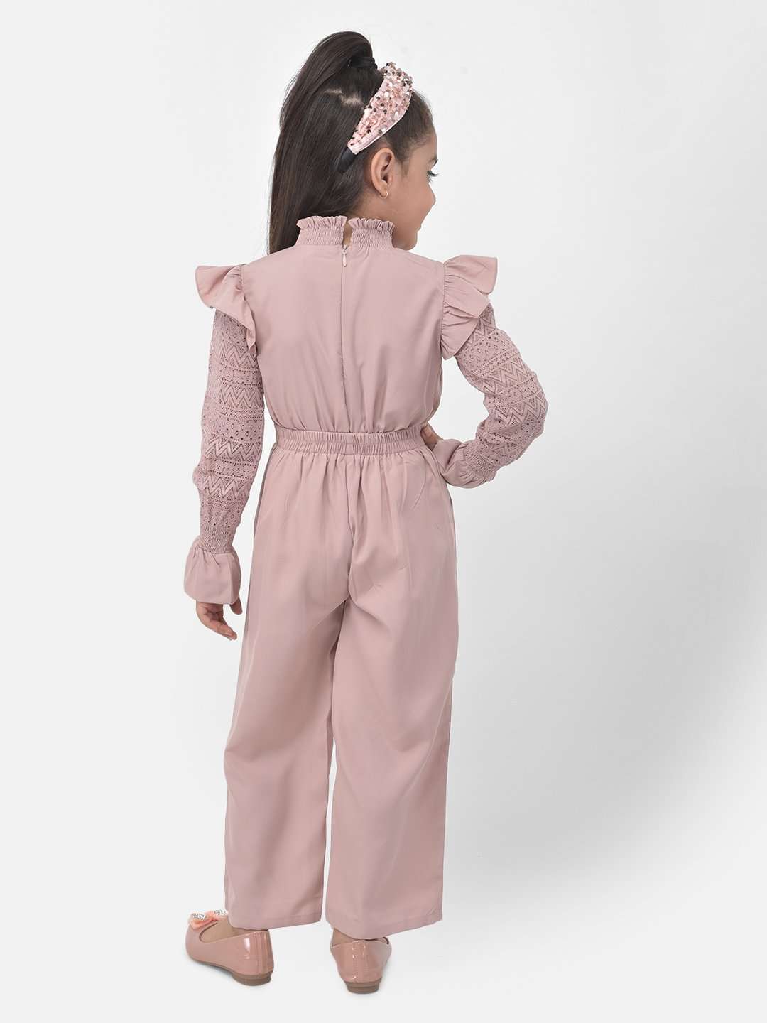 Bode Knit Jumpsuit in neon pink | Ramy Brook