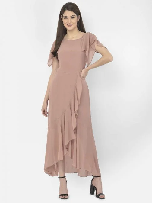 Eavan Rose Gold High Low Dress | eavan