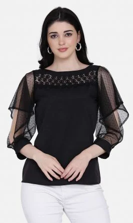Eavan Black Top