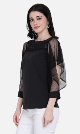 Eavan Black Top