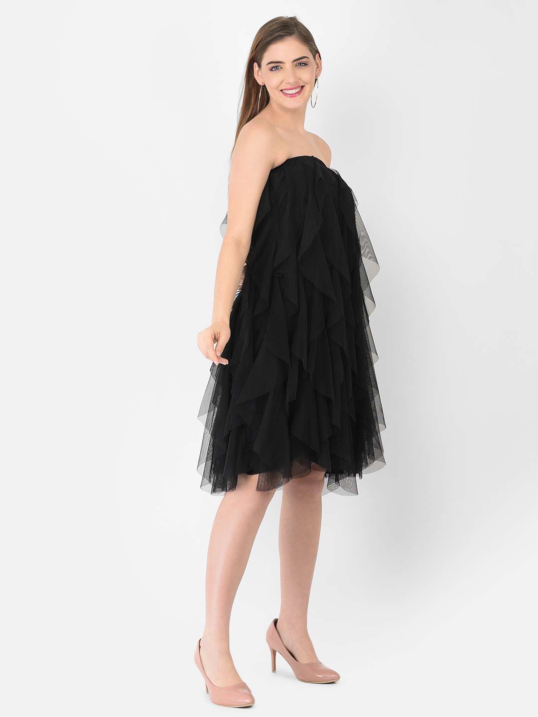Yummie Strapless Convertible Tube Dress And Skirt In Black | Adrianna Papell