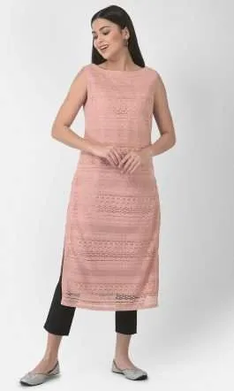 Women Sleeveless Kurti Kurta Beautiful Printed Top Suit Indian Pakistani  Dress | eBay