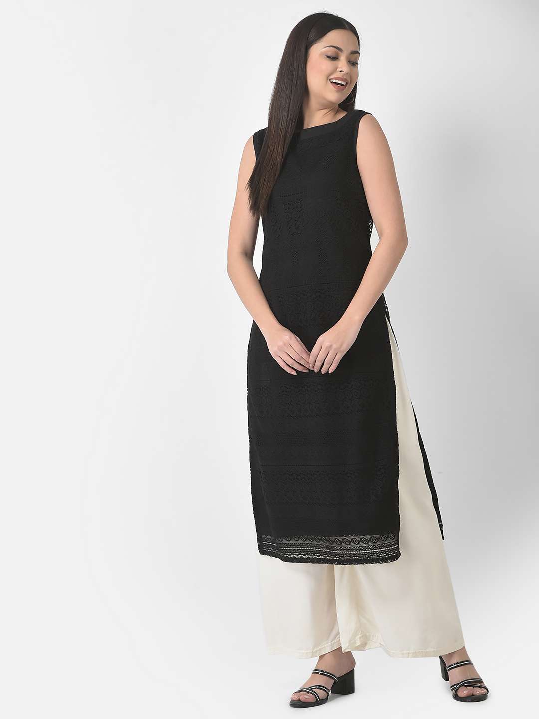 Women Self Design Wool Straight Kurta Price in India, Full Specifications &  Offers | DTashion.com