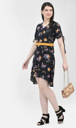 Eavan Women Black Printed Dress