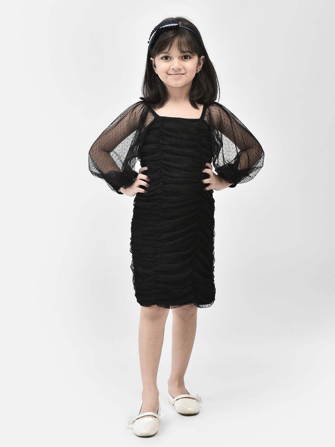 Midnight Blooms: Black Cotton Short Dress – fashiondwarclothing