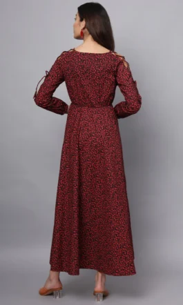 Eavan Women Multi Color Printed Maxi Dress